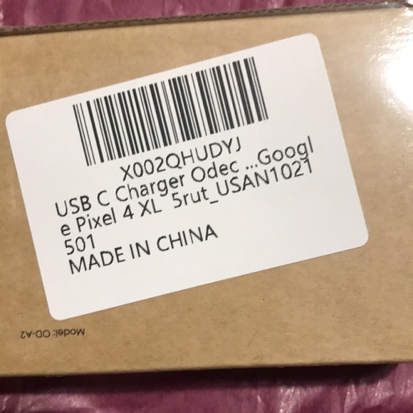 Odec DUAL USB & USB C CHARGER New Sealed box Google Pixel 4XL - Picture 3 of 4